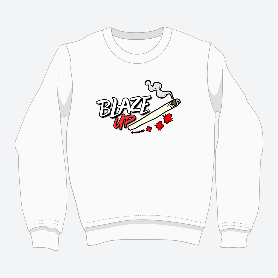 Blaze Up Logo Crewneck