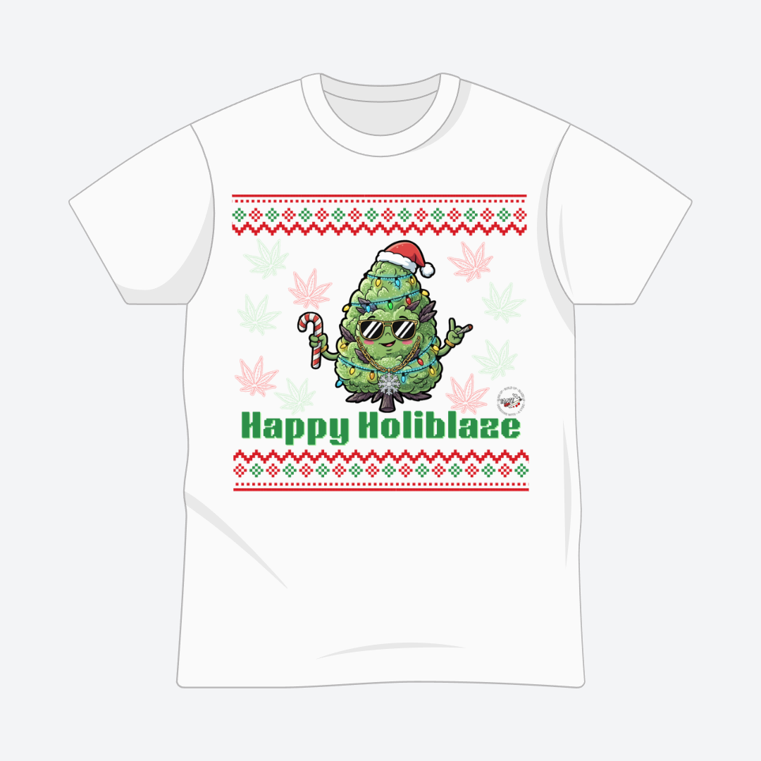 Happy Holiblaze Tee