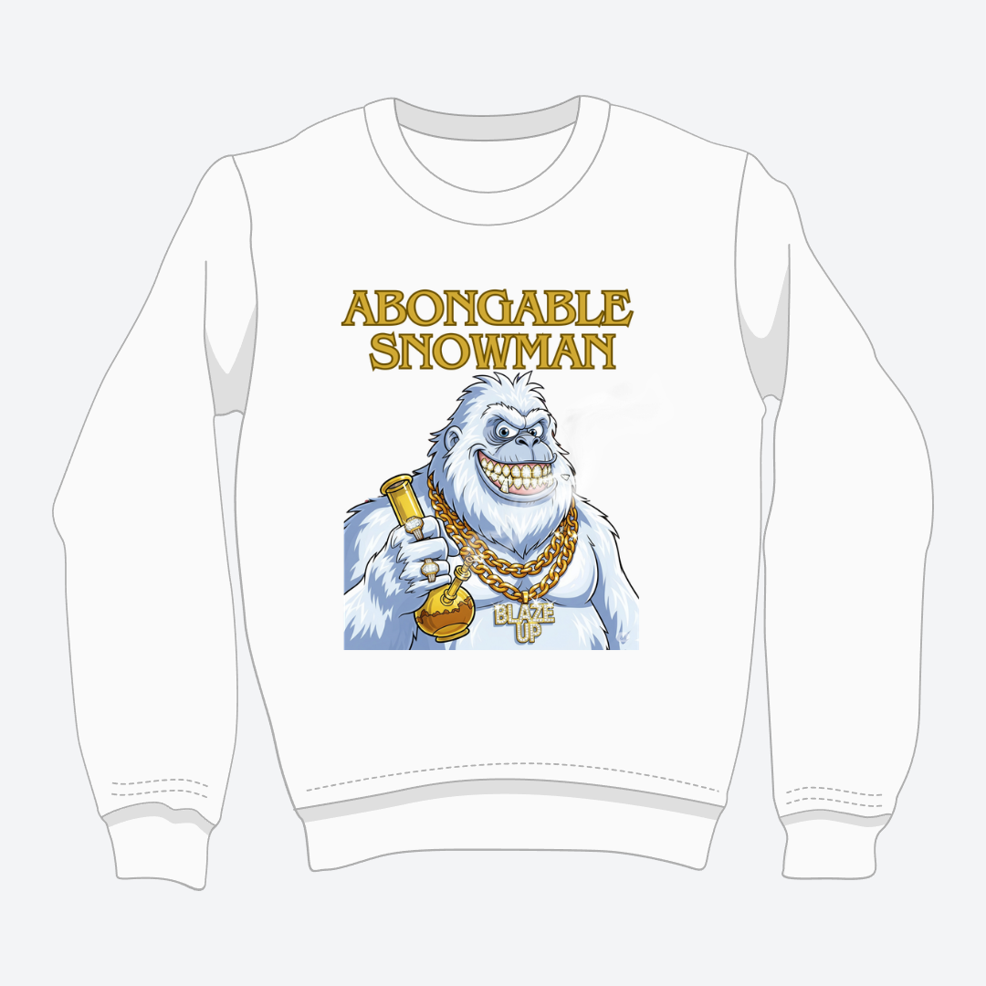 Abongable Snowman Crewneck