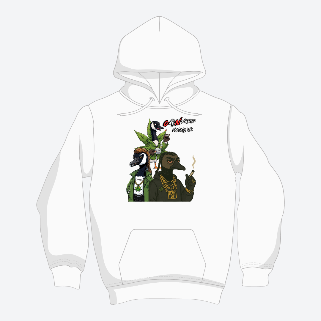 CANnabis Geese Hoodie