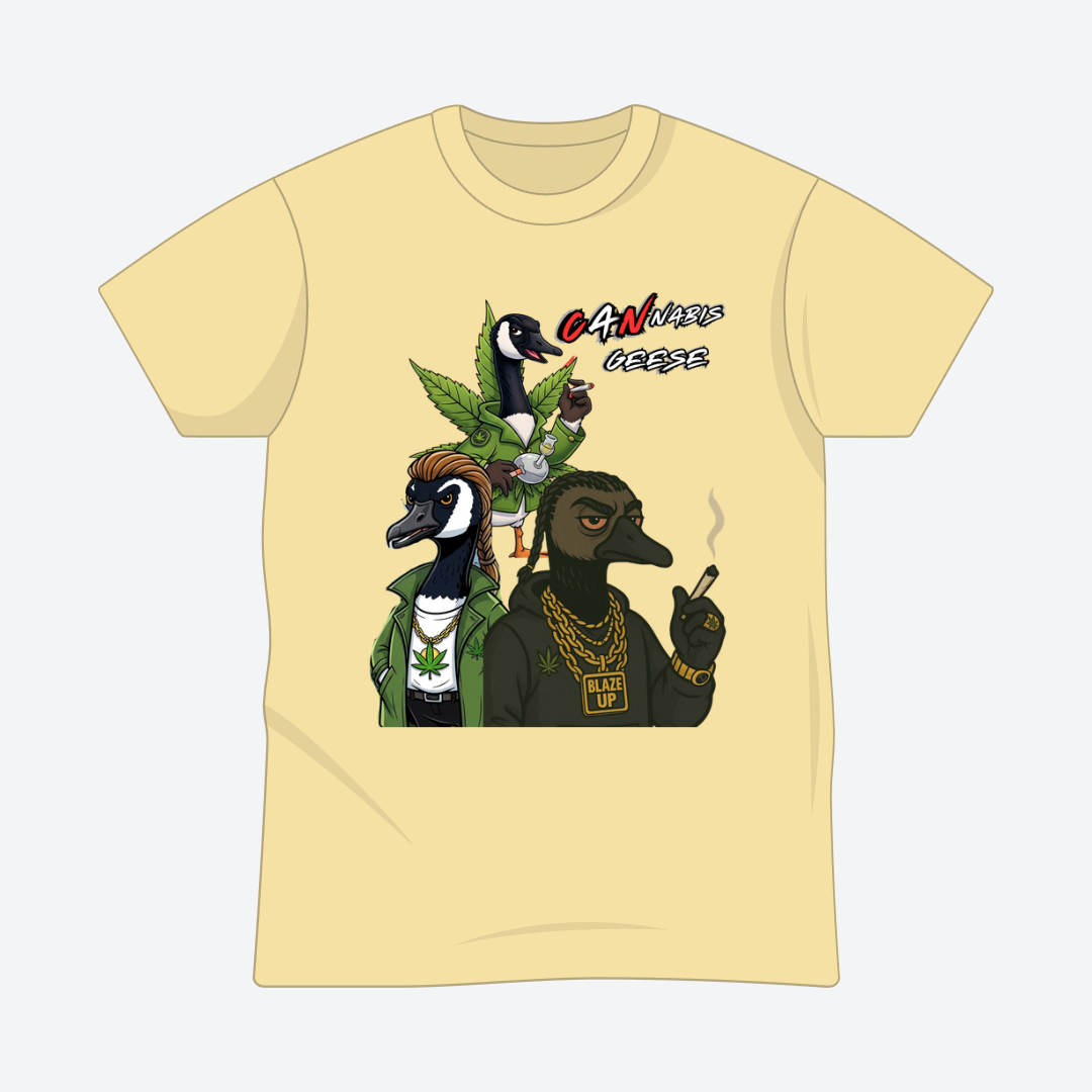 CANnabis Geese Tee