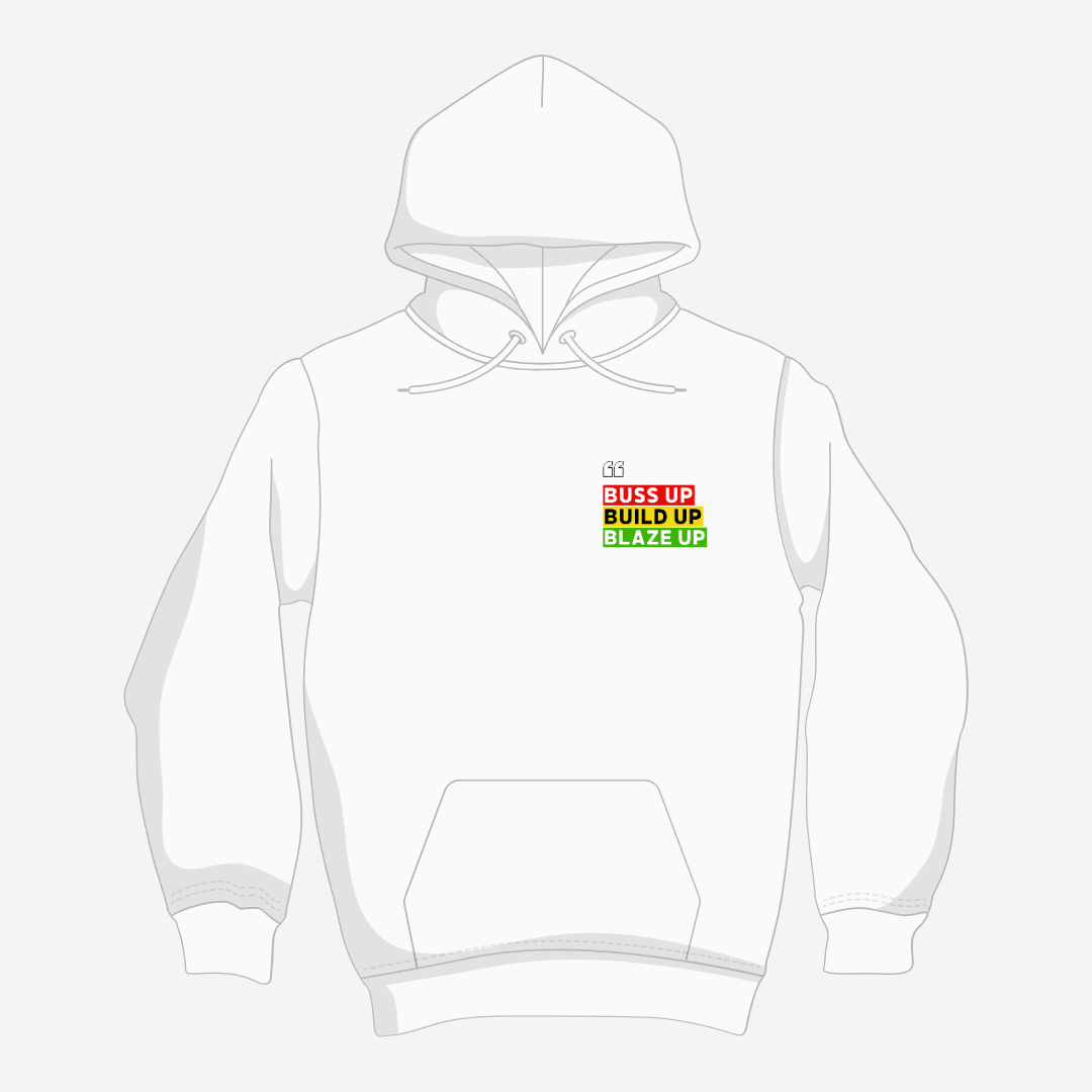 Blaze Up - Rasta Hoodie