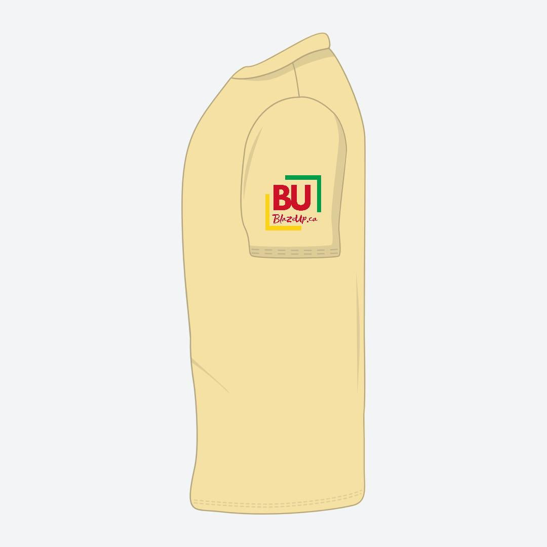 Blaze Up - Guyana Map Tee