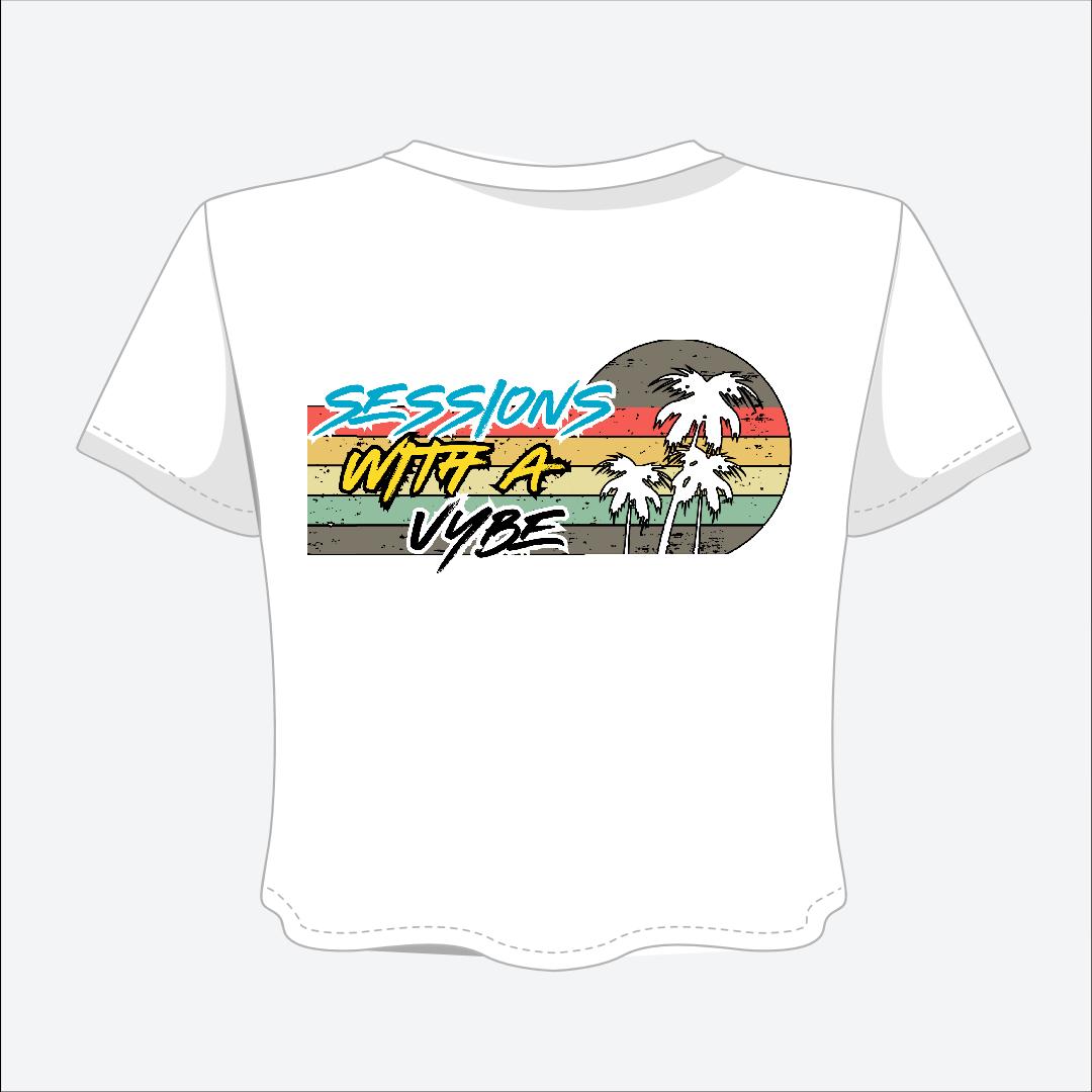 Sessions With A Vybe - 242 Crop Tee