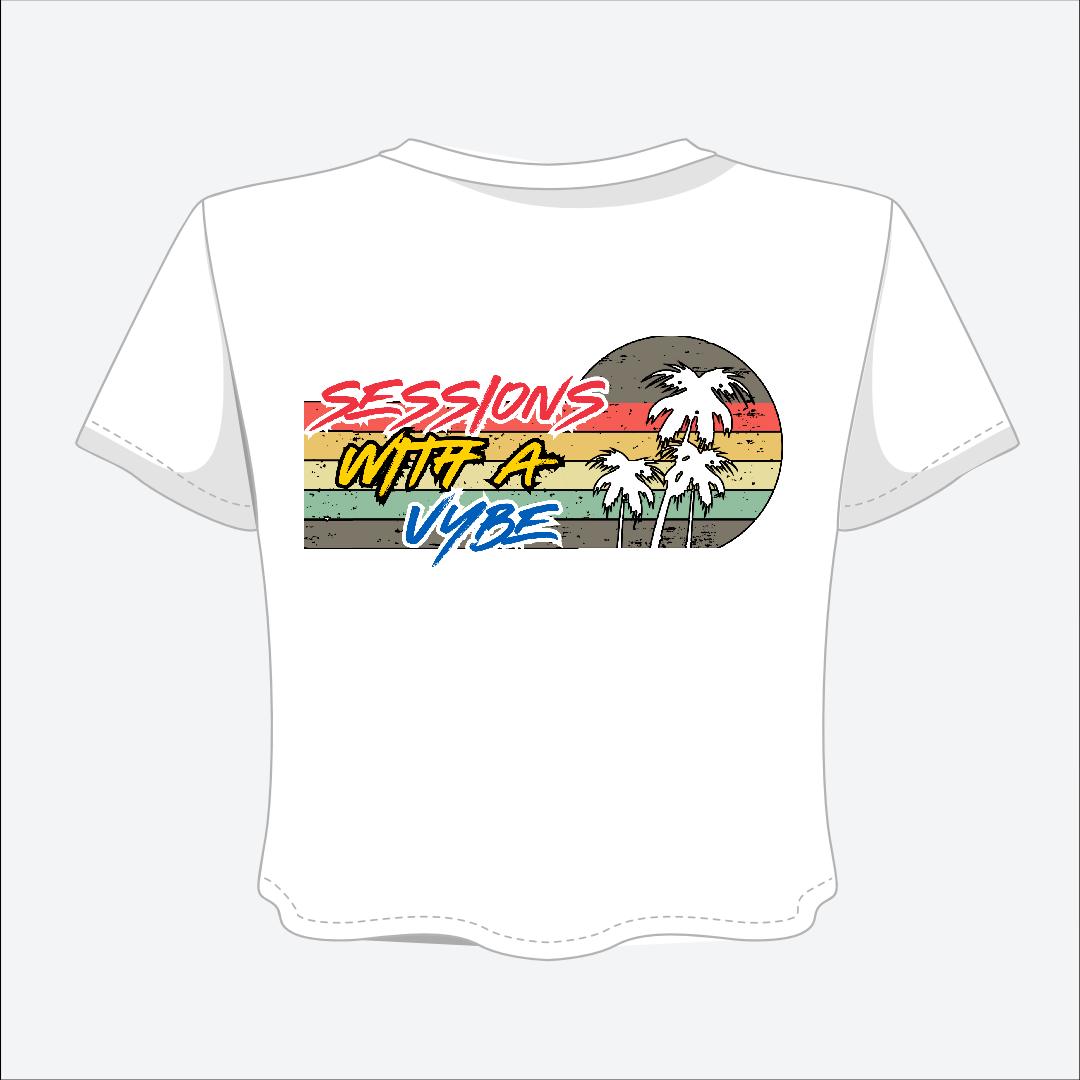 Sessions With A Vybe - 268 Crop Tee