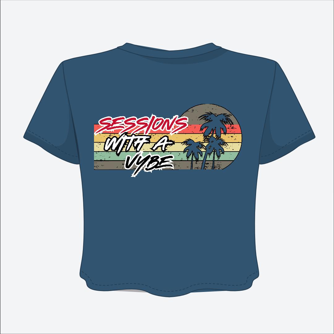 Sessions With A Vybe - 868 Crop Tee