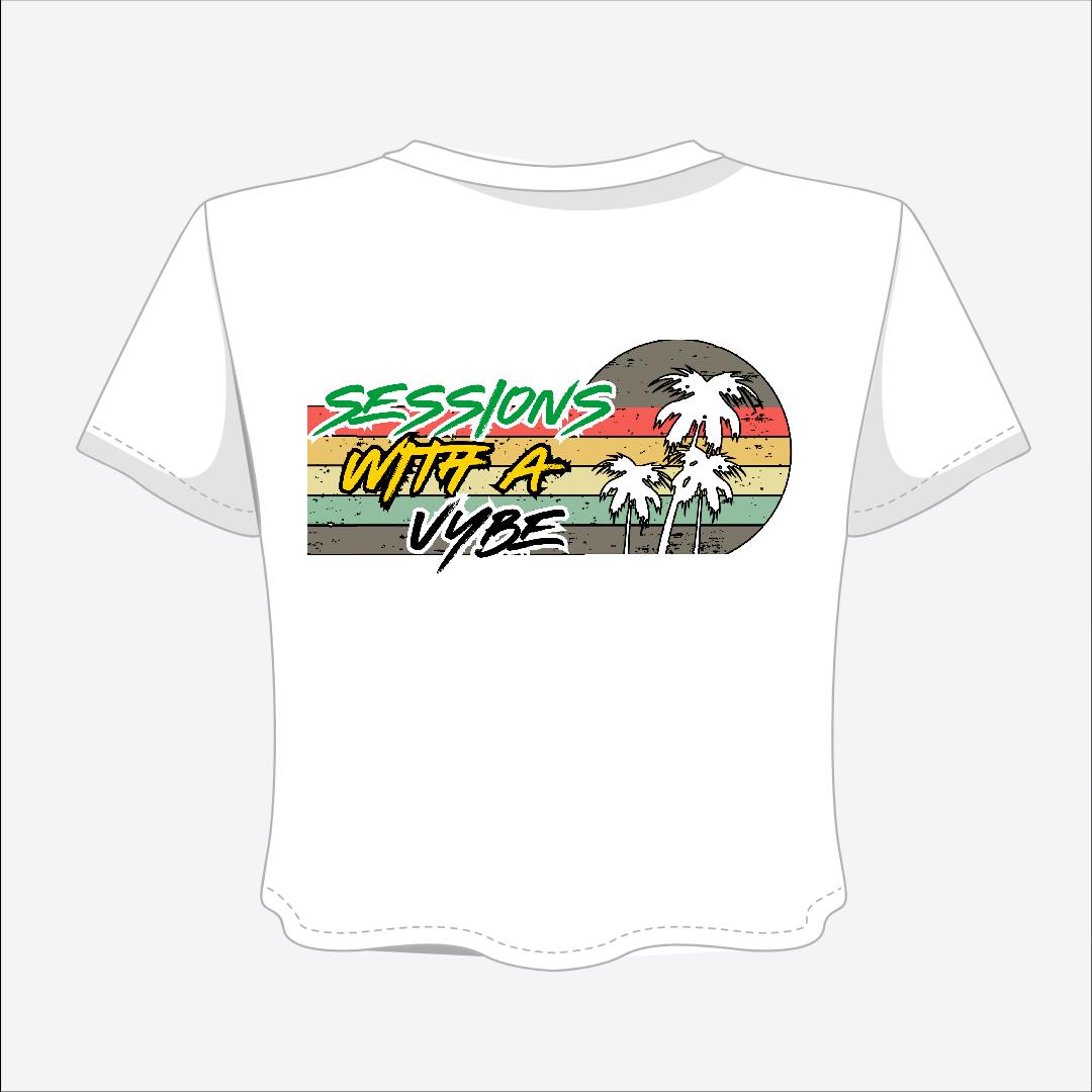 Sessions With A Vybe - 876 Crop Tee