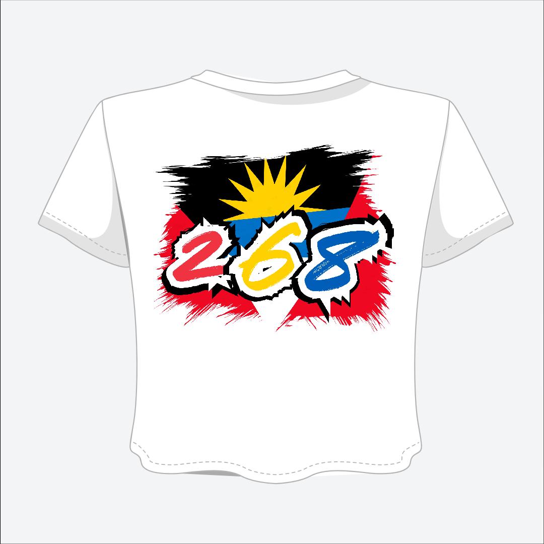 Sessions With A Vybe - Antiguan Crop Tee