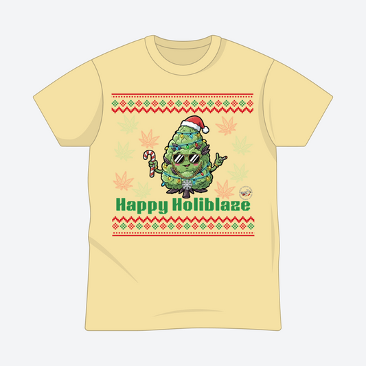 Happy Holiblaze Tee