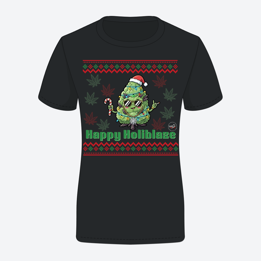 Happy Holiblaze Woman's Tee
