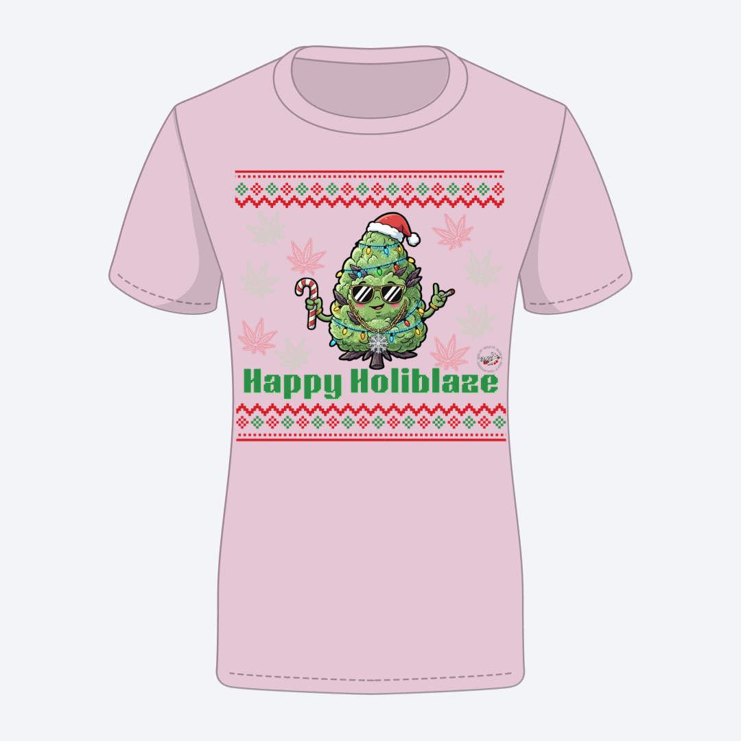 Happy Holiblaze Woman's Tee