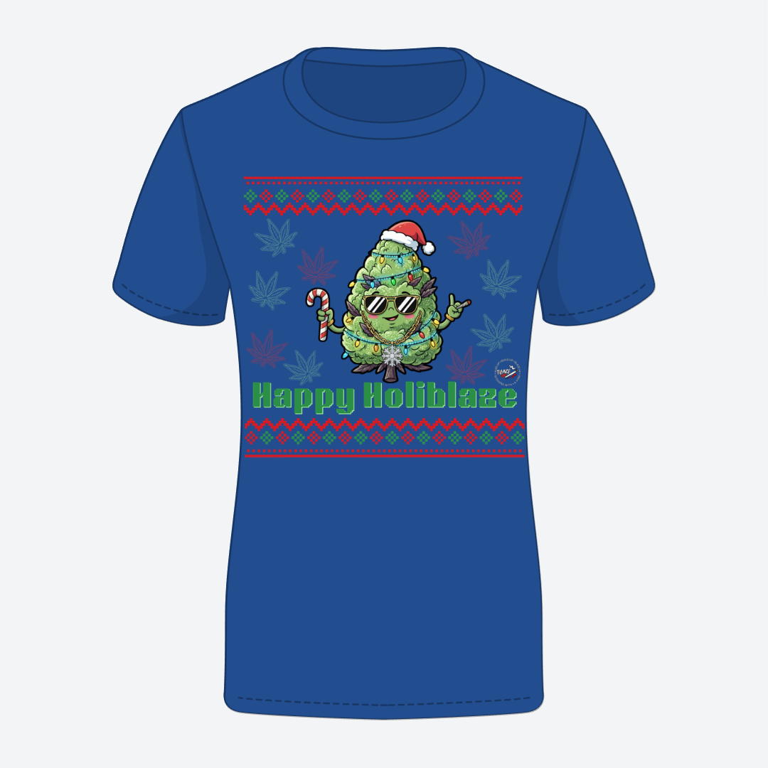 Happy Holiblaze Woman's Tee