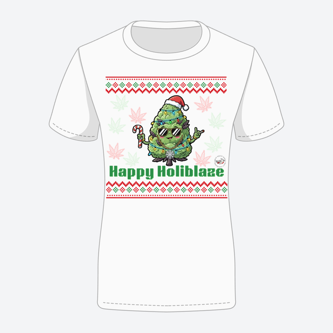 Happy Holiblaze Woman's Tee