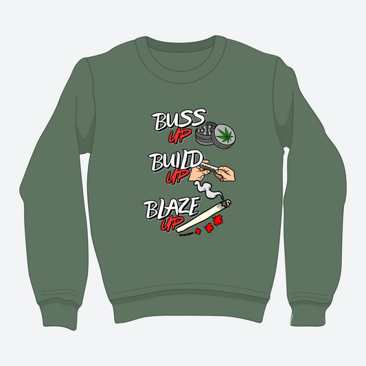 Blaze Up Graphic Crewneck