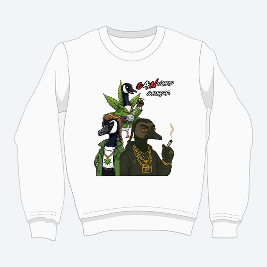 CANnabis Geese Crewneck