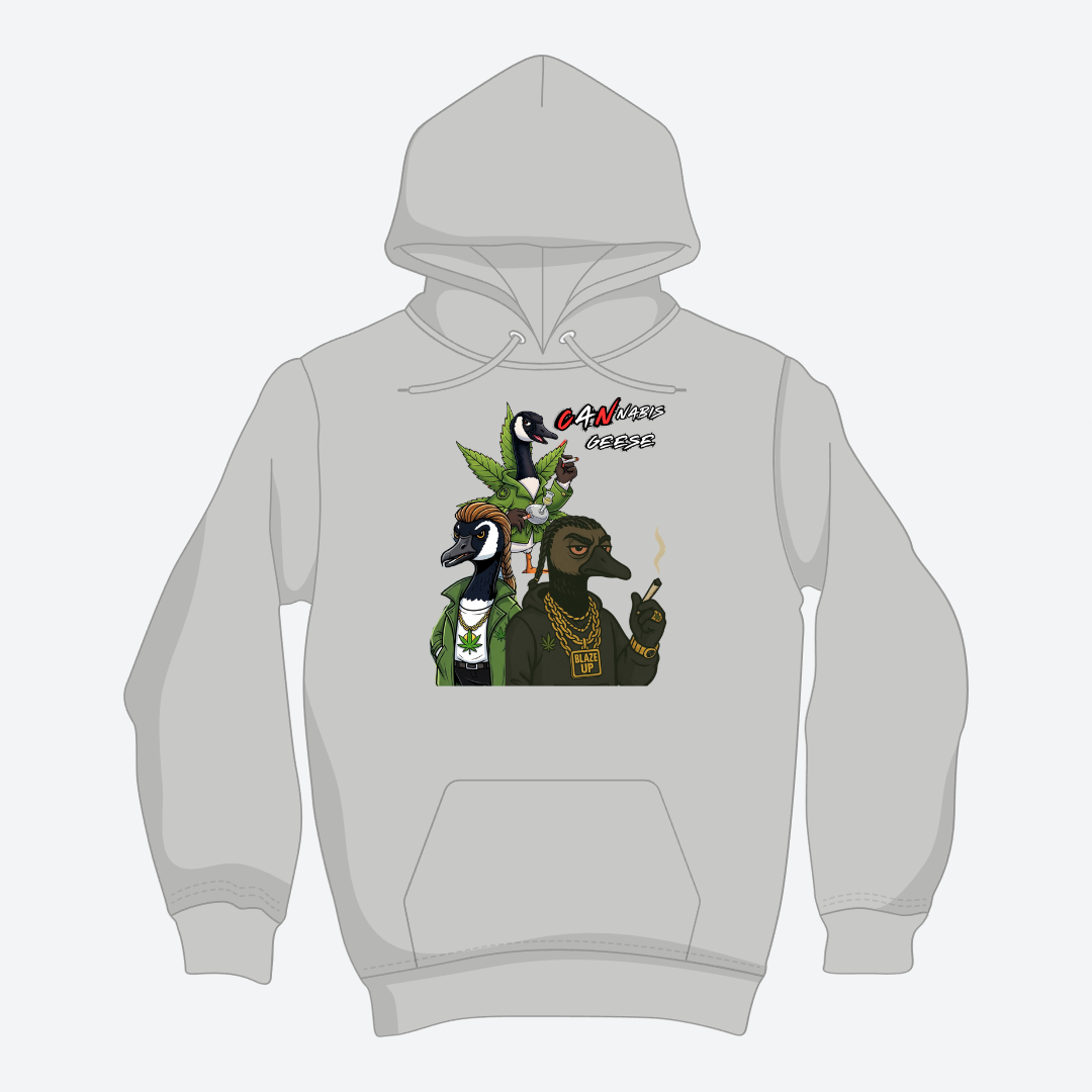 CANnabis Geese Hoodie
