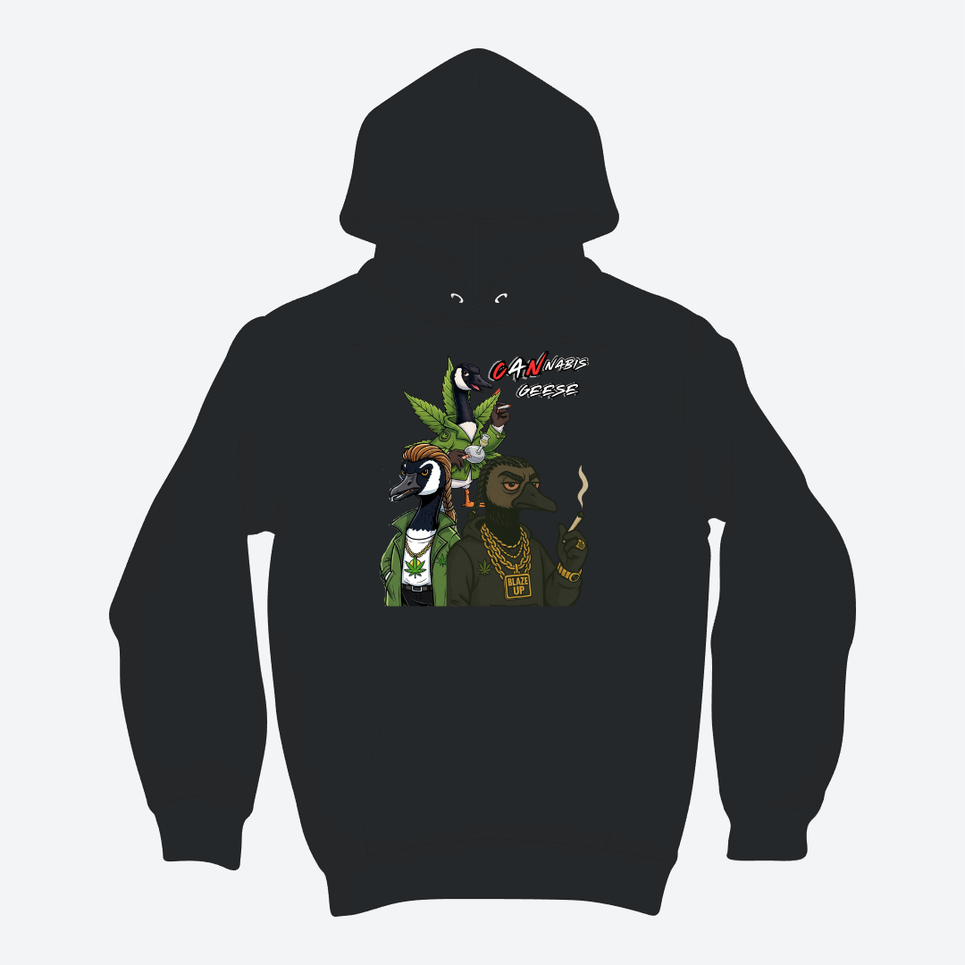 CANnabis Geese Hoodie