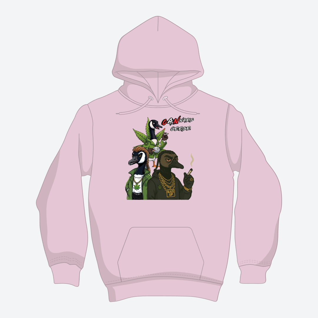 CANnabis Geese Hoodie