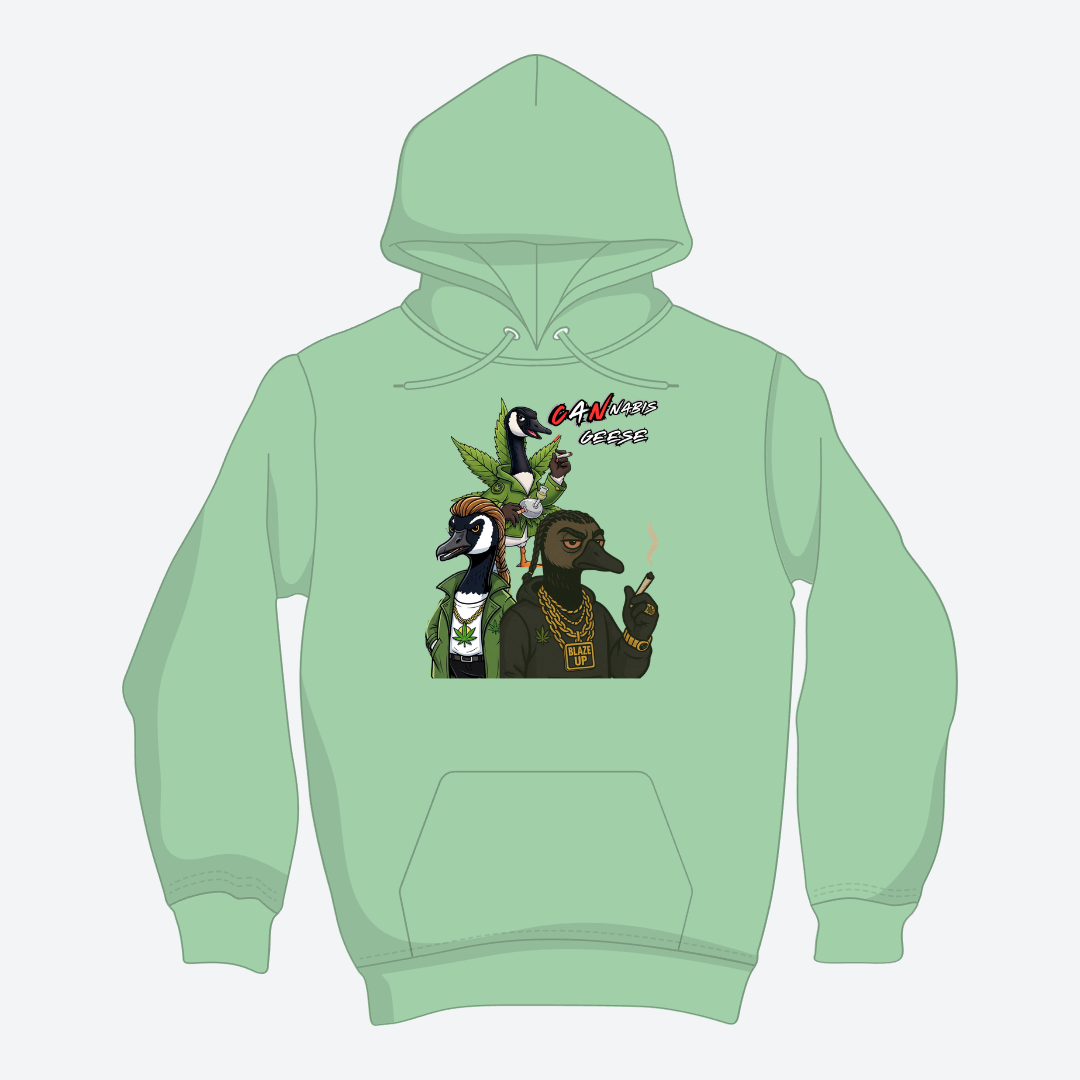 CANnabis Geese Hoodie