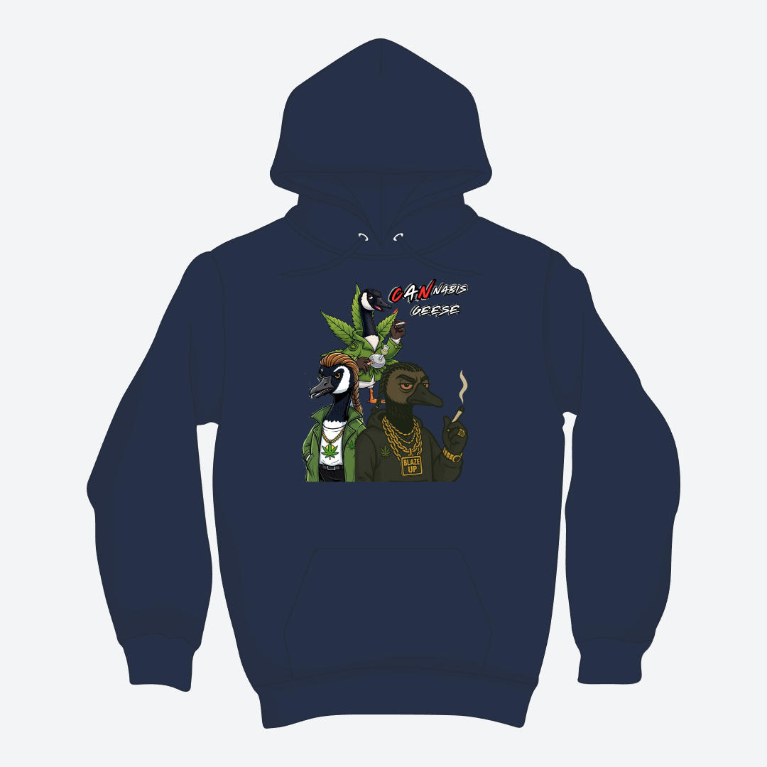 CANnabis Geese Hoodie