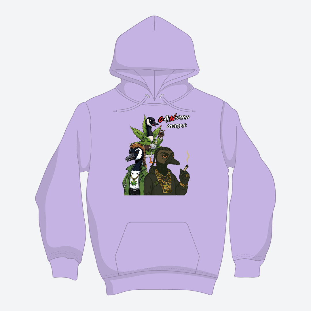 CANnabis Geese Hoodie