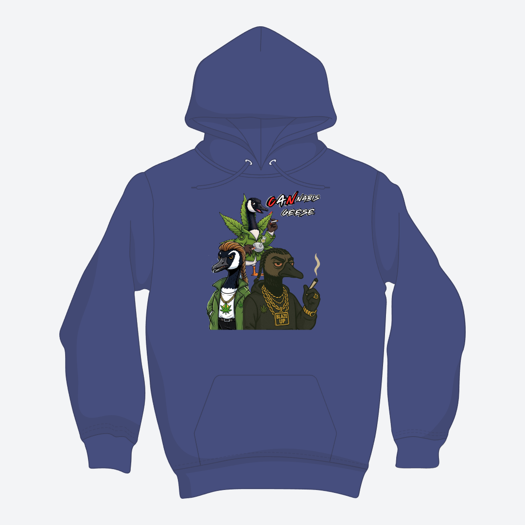 CANnabis Geese Hoodie