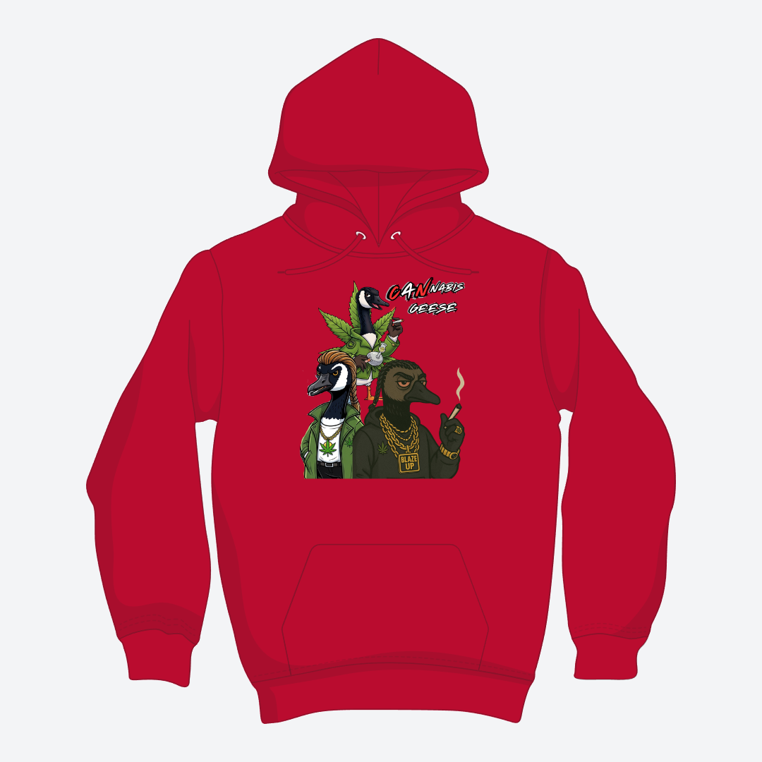 CANnabis Geese Hoodie