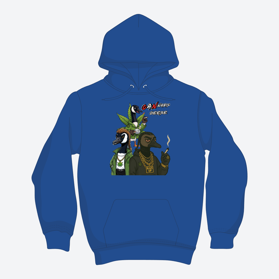 CANnabis Geese Hoodie