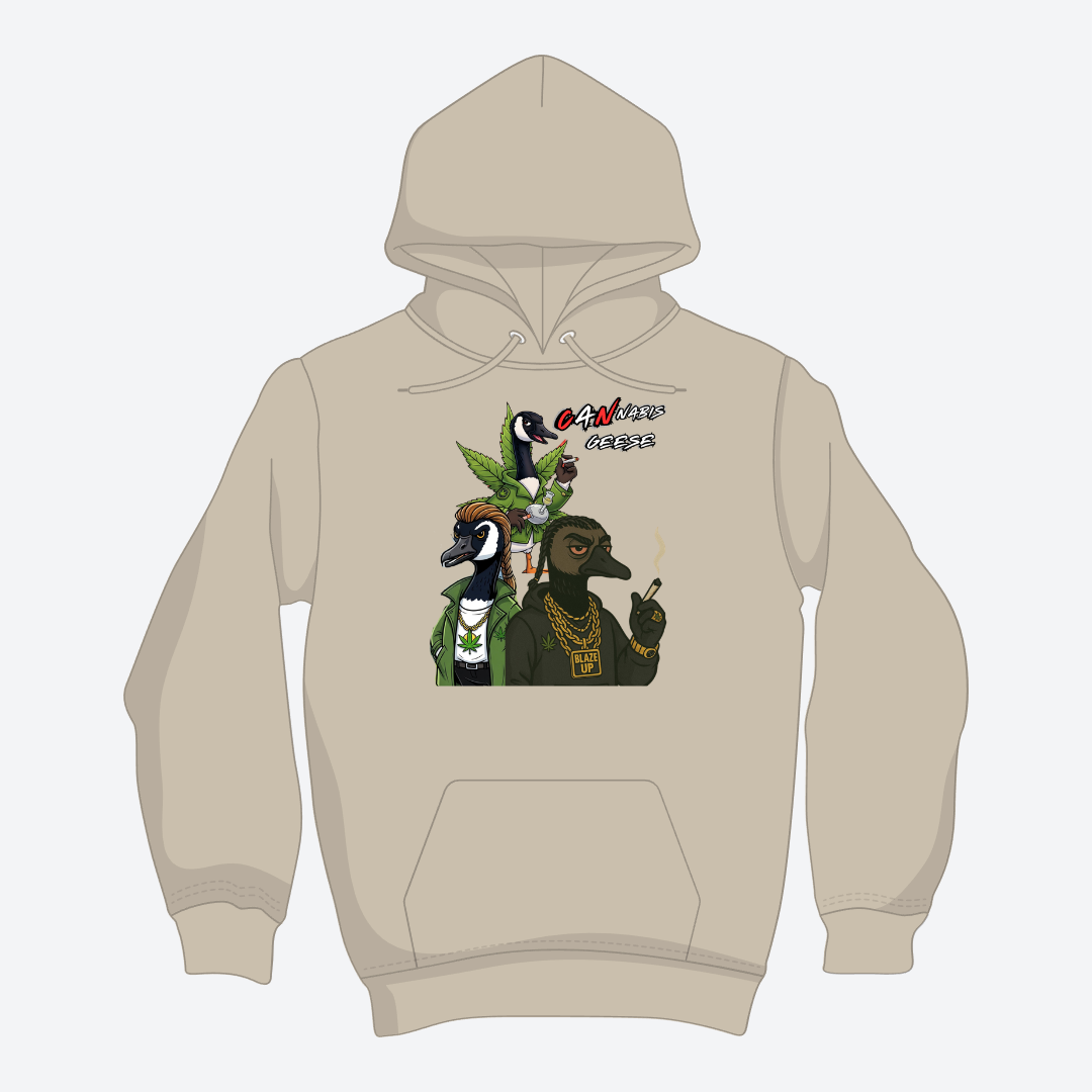 CANnabis Geese Hoodie