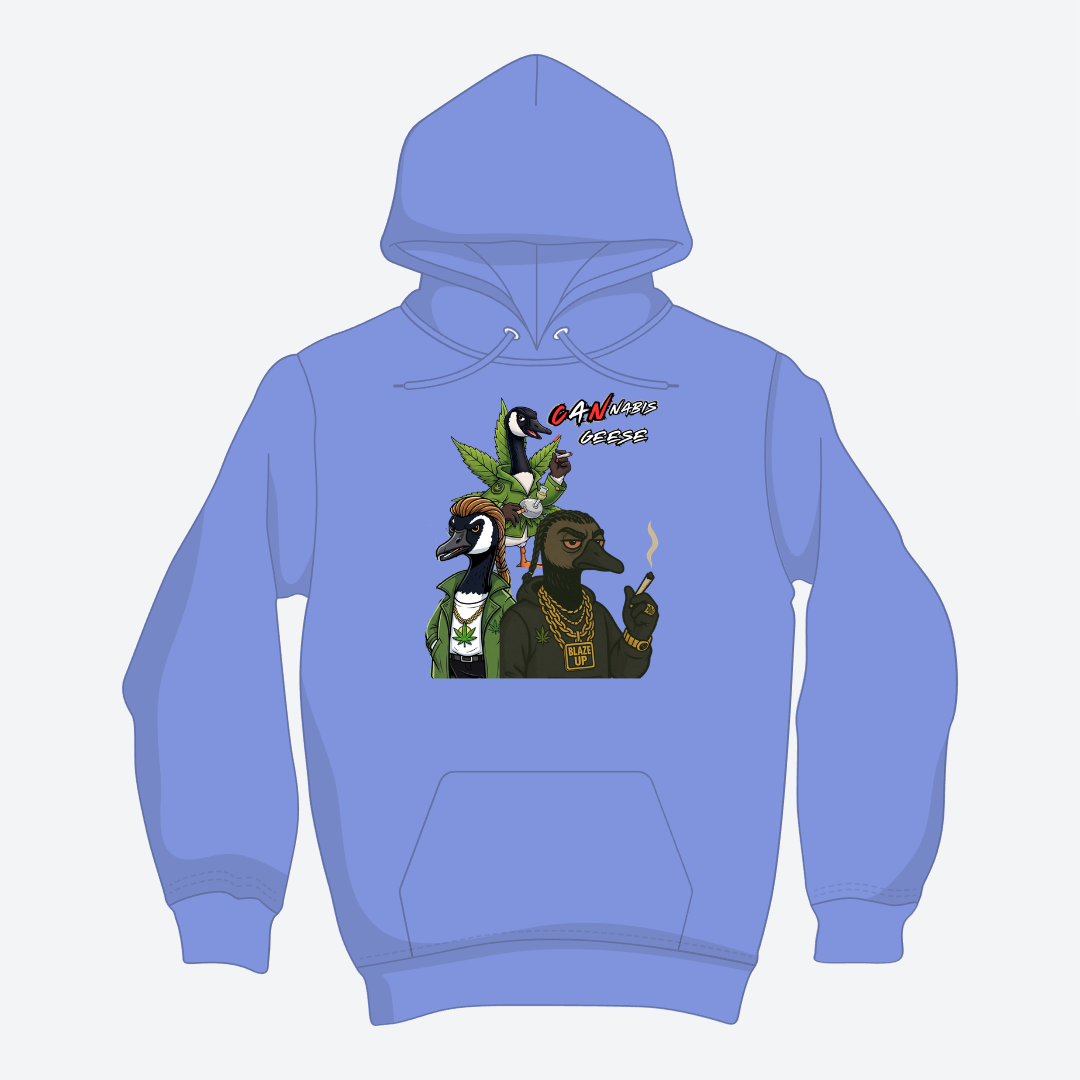 CANnabis Geese Hoodie