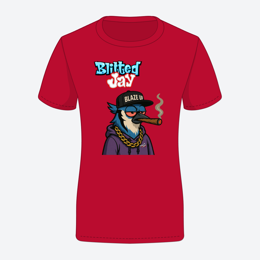 Blitted Jay Woman's Tee
