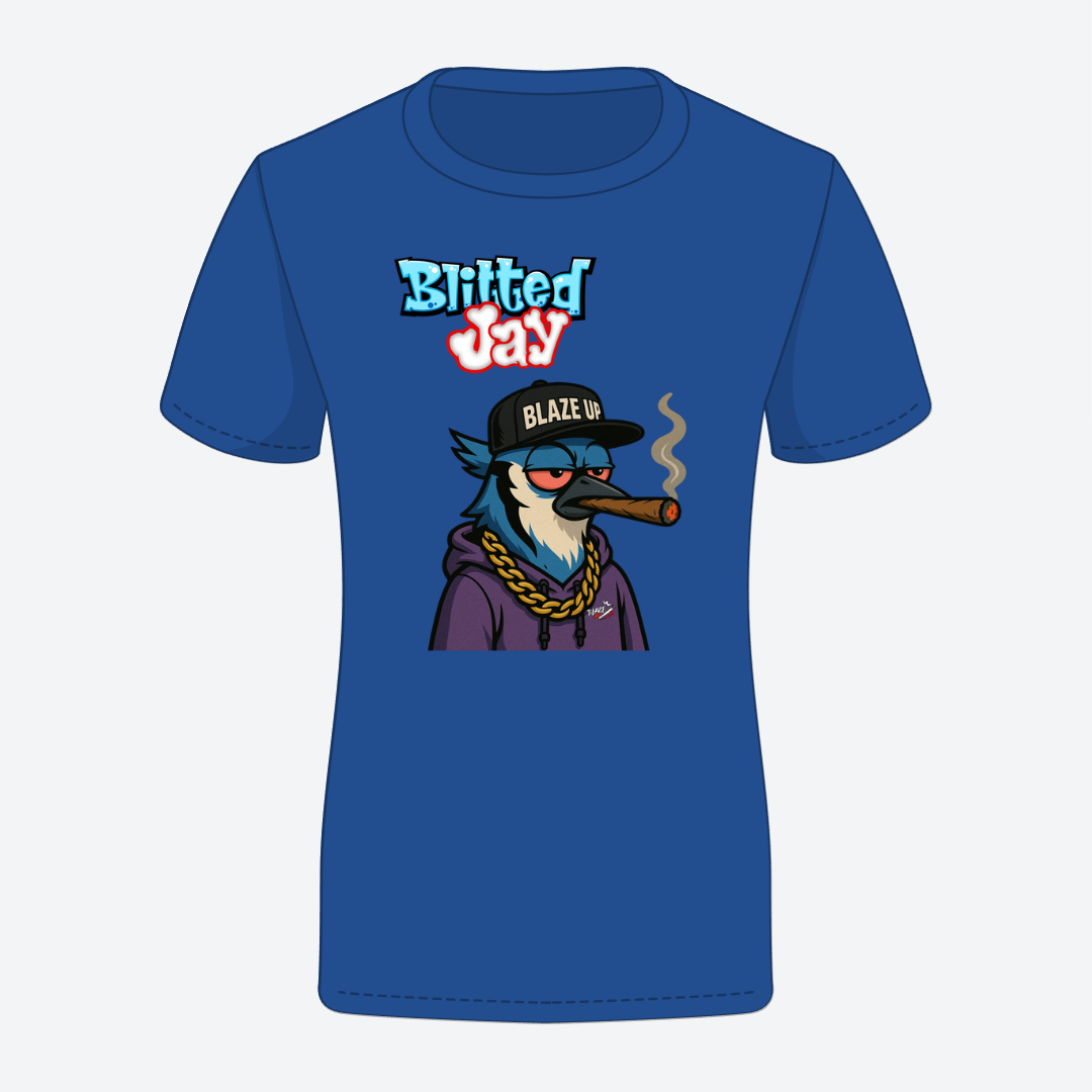 Blitted Jay Woman's Tee
