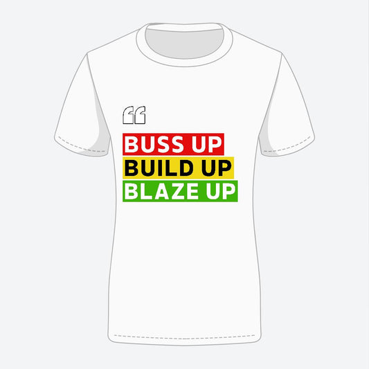Blaze Up - Rasta Woman's Tee
