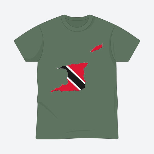 Blaze Up - Trinidad & Tobago Map Tee