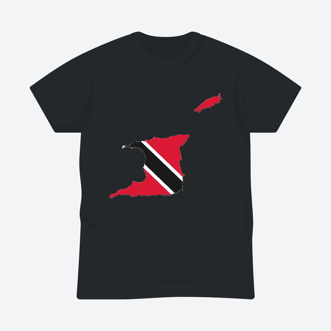 Blaze Up - Trinidad & Tobago Map Tee