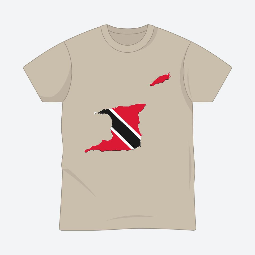 Blaze Up - Trinidad & Tobago Map Tee