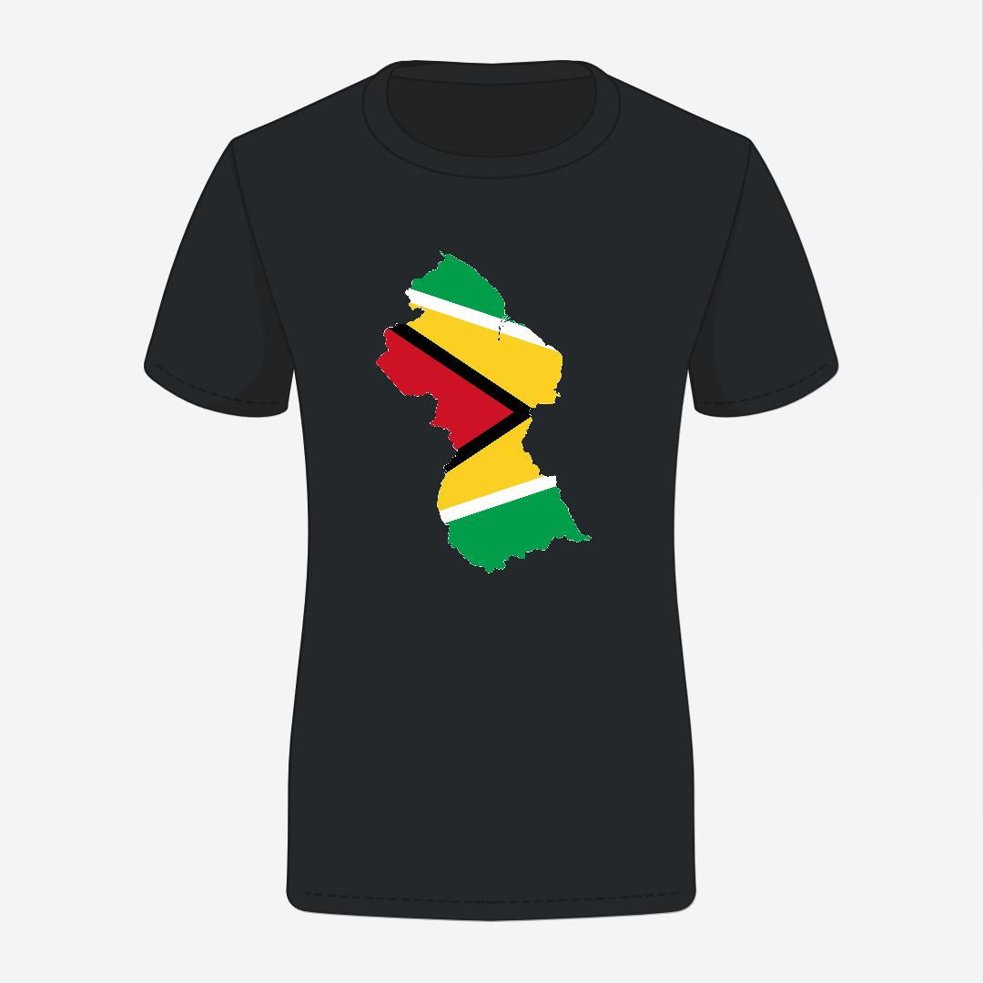 Blaze Up - Guyana Map Woman's Tee