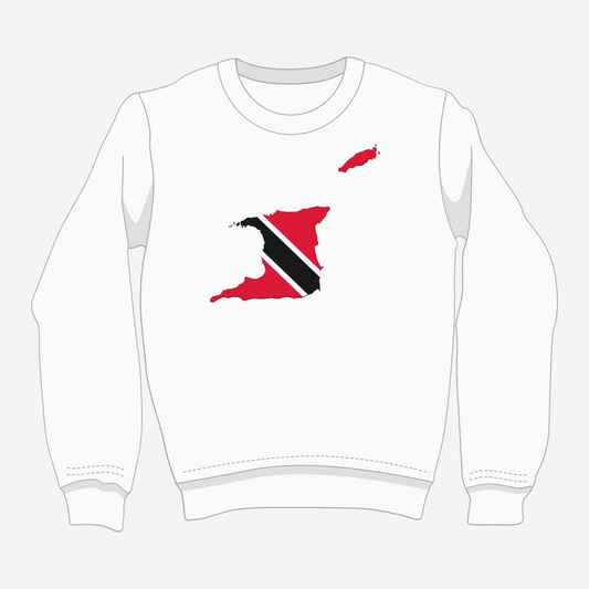 Blaze Up - Trinidad & Tobago Map Crewneck