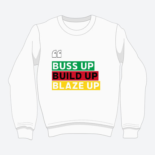 Blaze Up - Guyana Crewneck