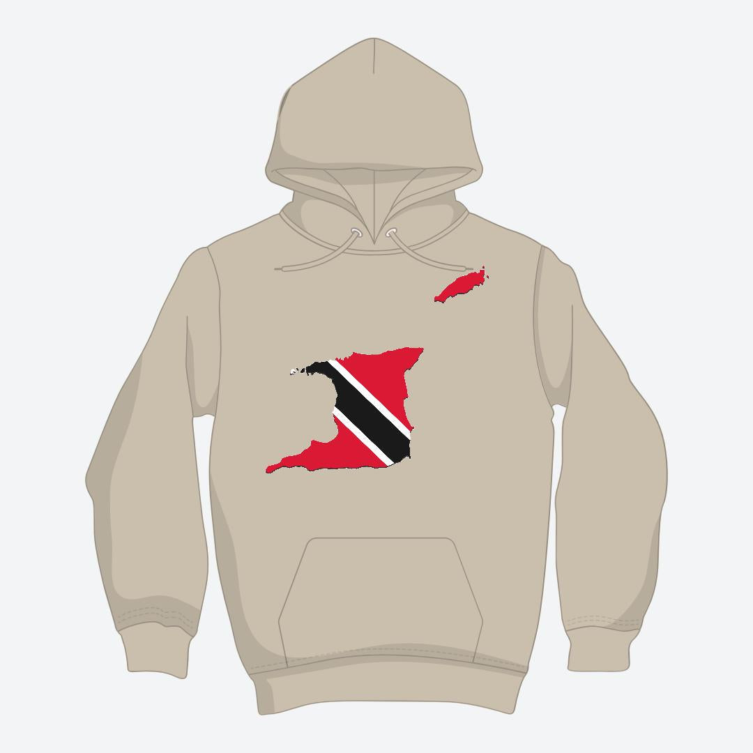 Blaze Up - Trinidad & Tobago Map Hoodie