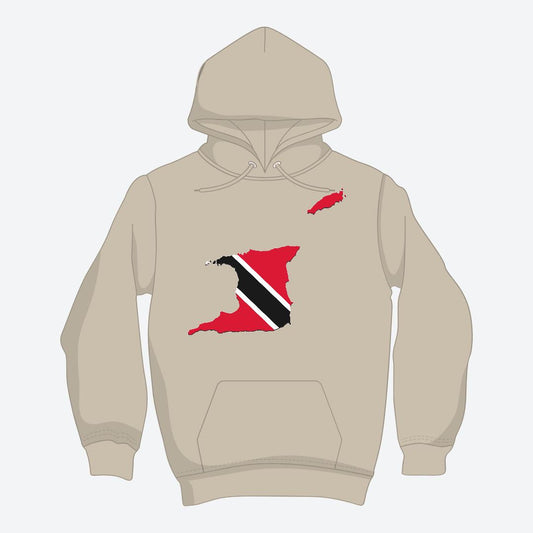 Blaze Up - Trinidad & Tobago Map Hoodie V2