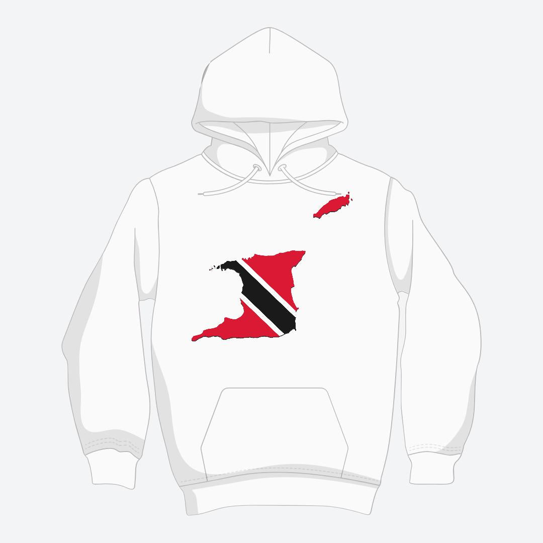 Blaze Up - Trinidad & Tobago Map Hoodie
