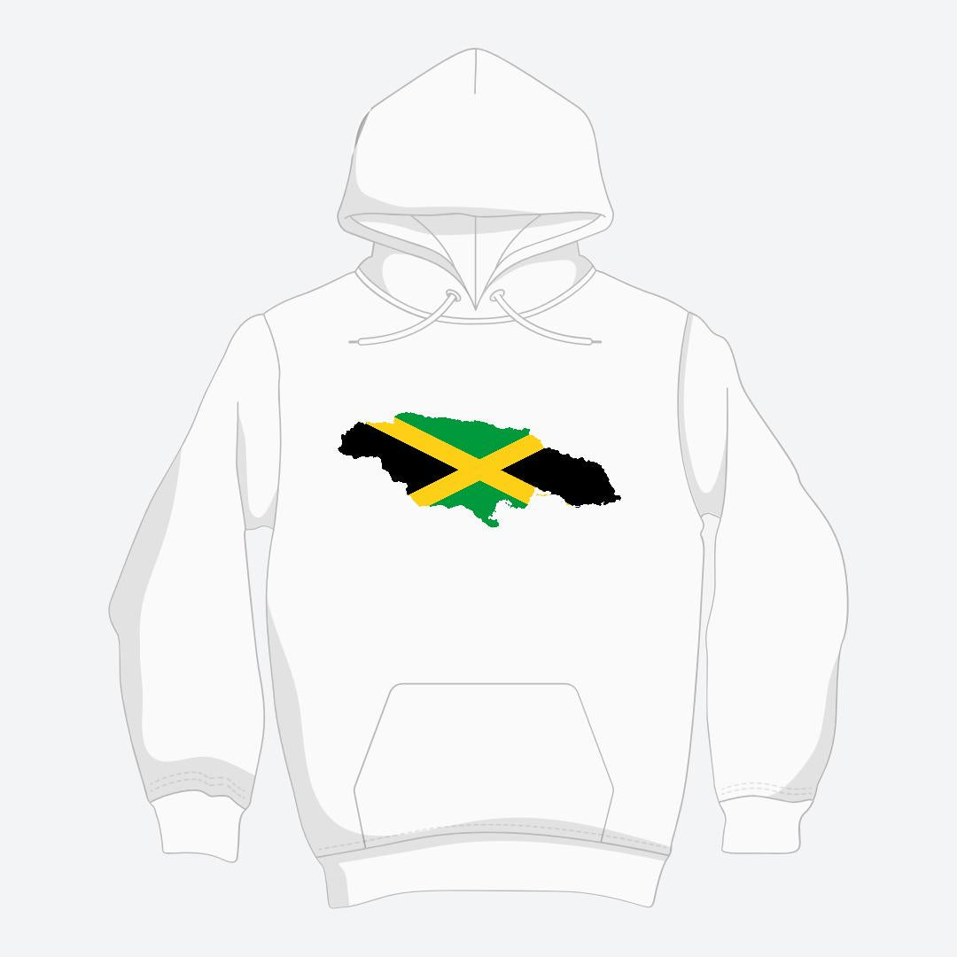 Blaze Up - Jamaica Map Hoodie