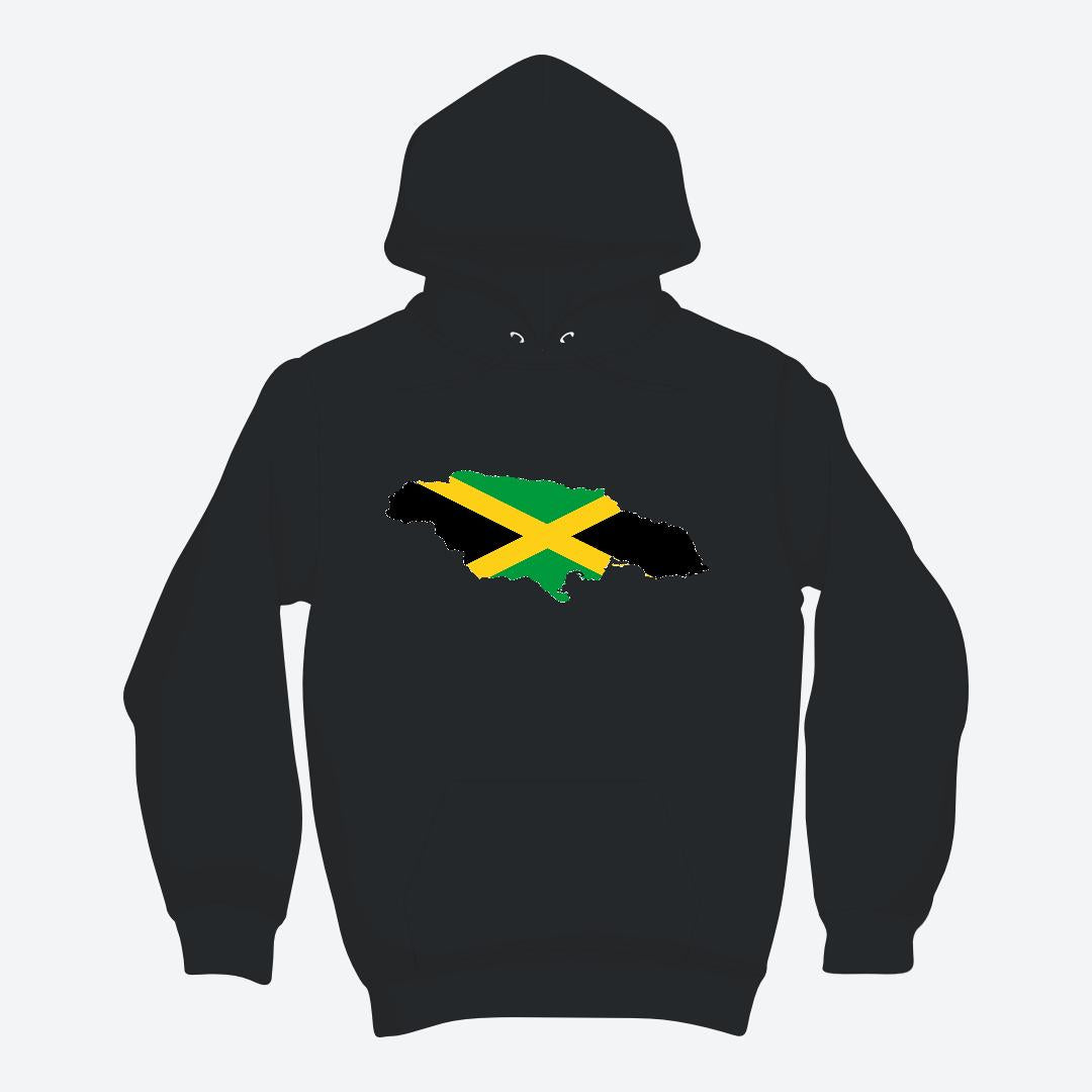 Blaze Up - Jamaica Map Hoodie