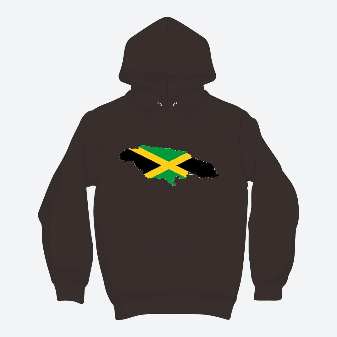 Blaze Up - Jamaica Map Hoodie