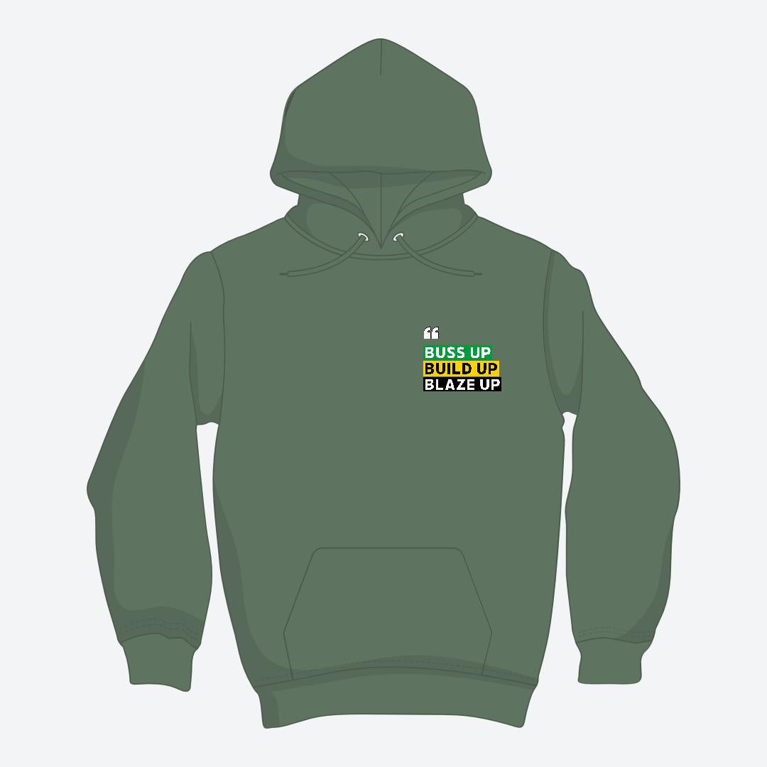 Blaze Up - Jamaica Hoodie V2