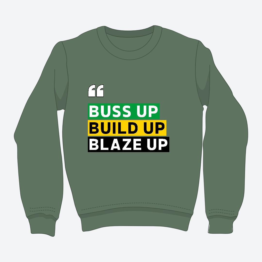 Blaze Up - Jamaica Crewneck