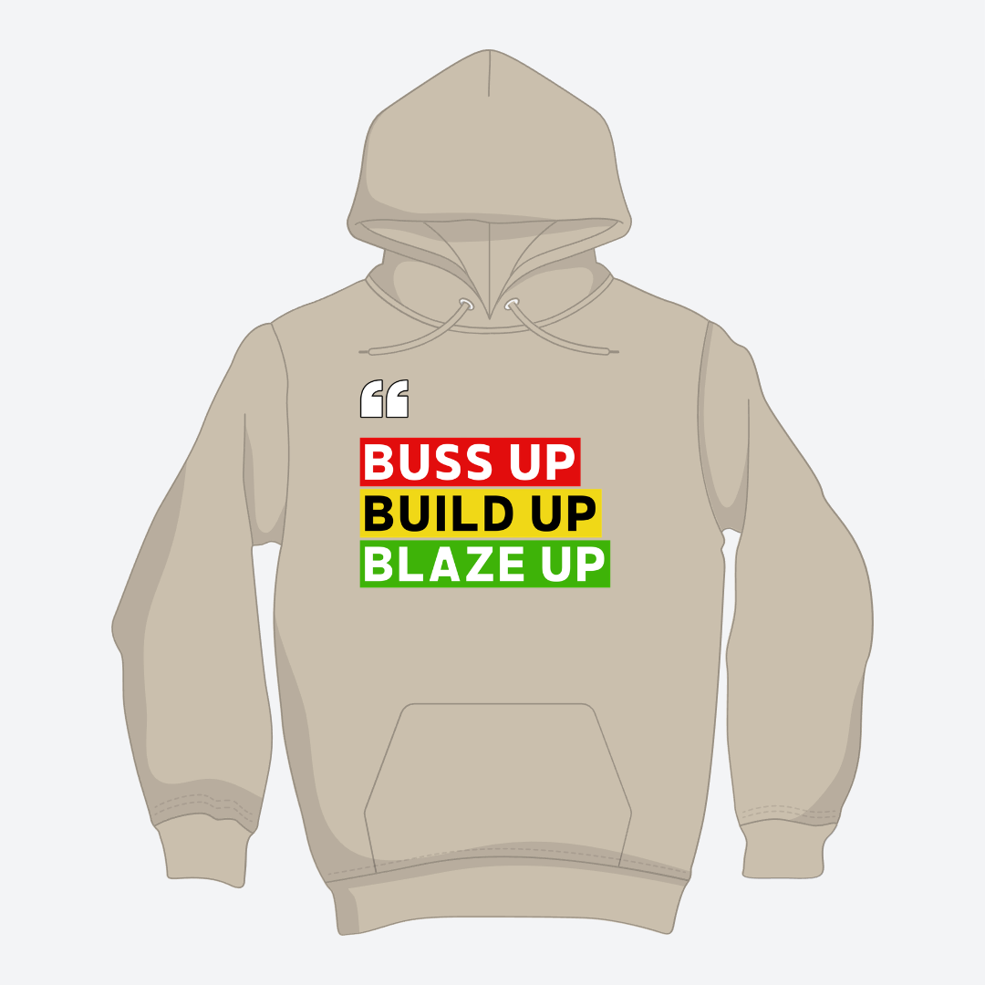 Blaze Up - Rasta Hoodie