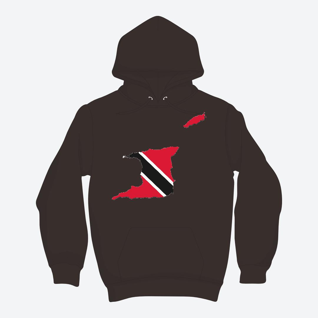 Blaze Up - Trinidad & Tobago Map Hoodie