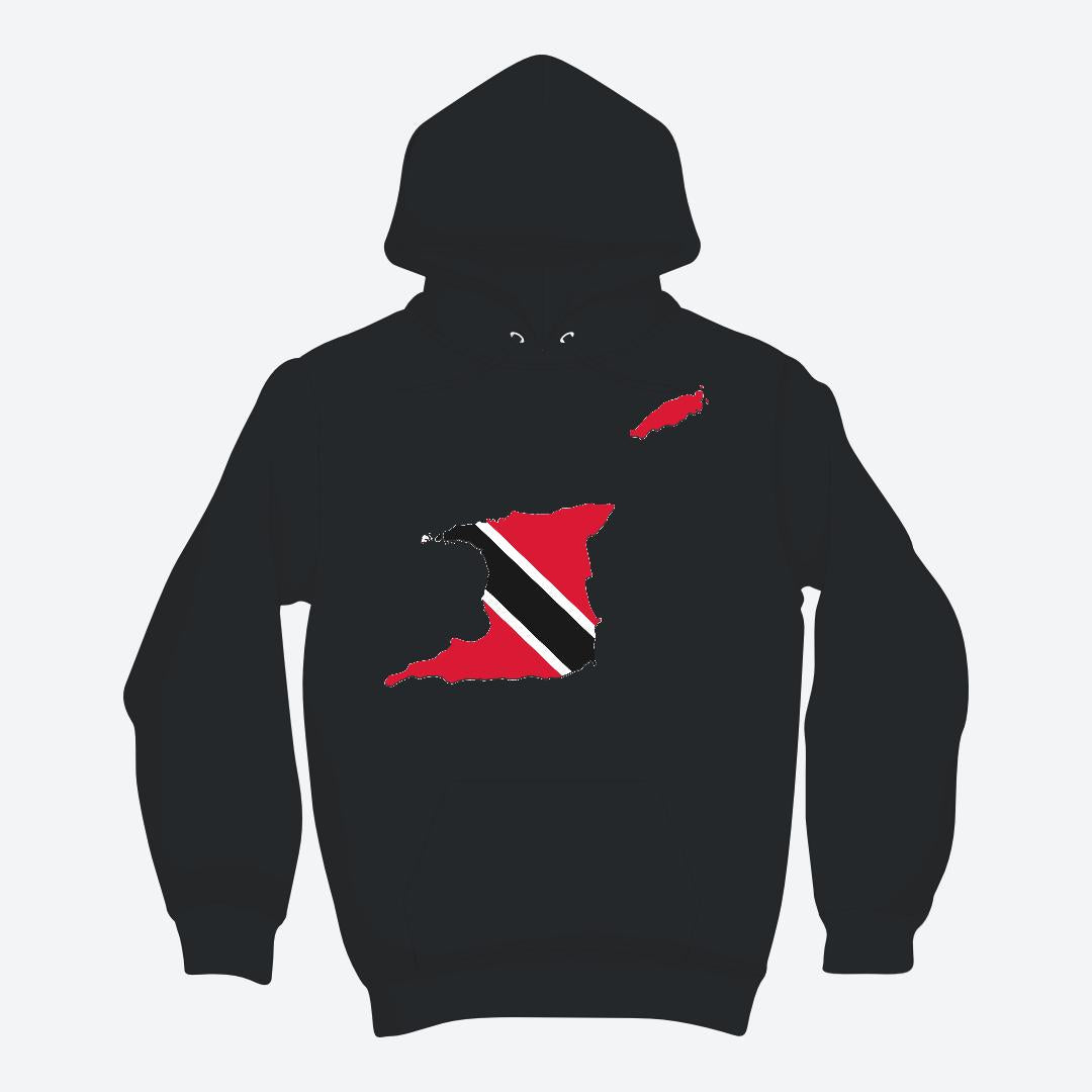 Blaze Up - Trinidad & Tobago Map Hoodie